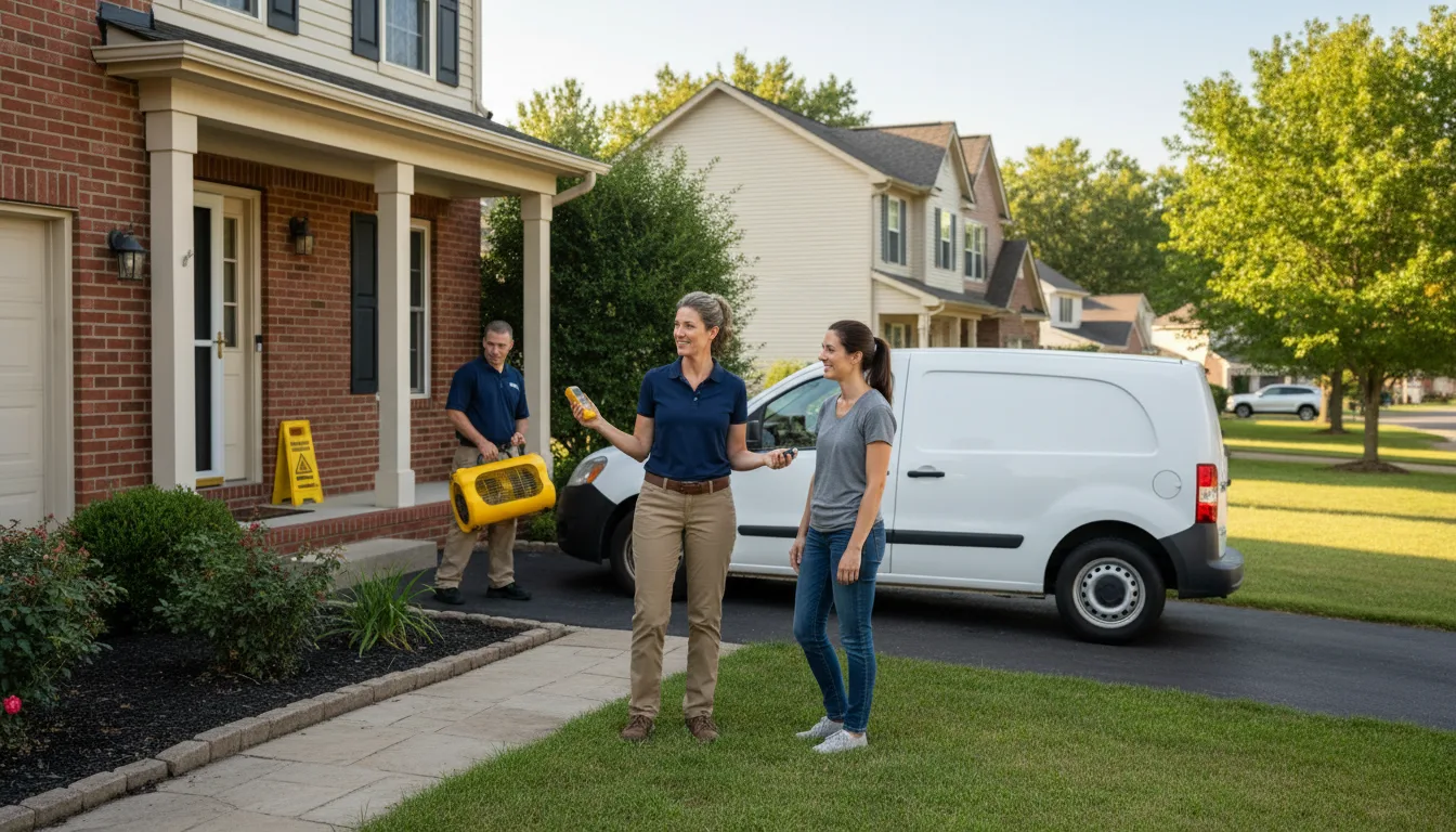 Water restoration image for Fire And Smoke Damage Restoration in Orleans, IN